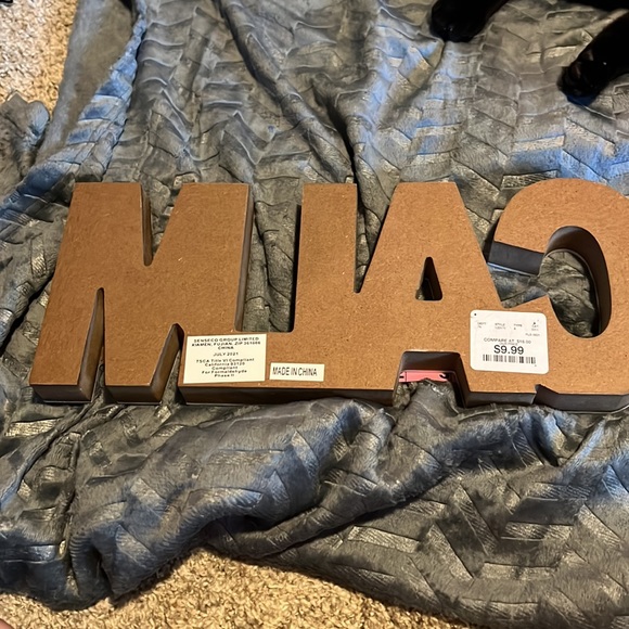 COPY - Calm Wood Sign EUC - Picture 4 of 6